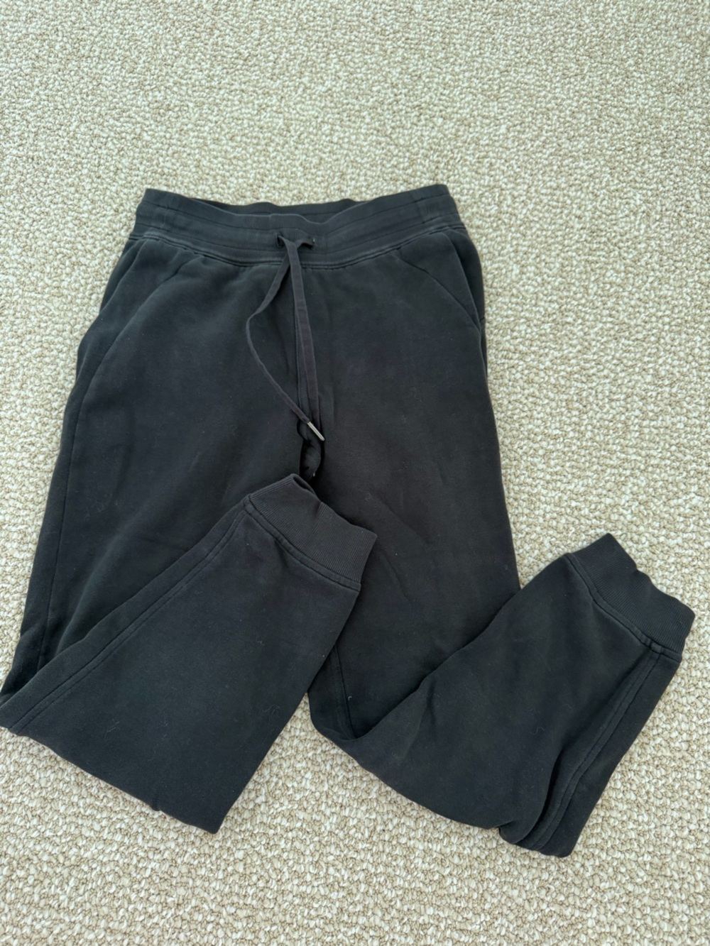 lululemon athletica Black Drawstring Jogger Pants